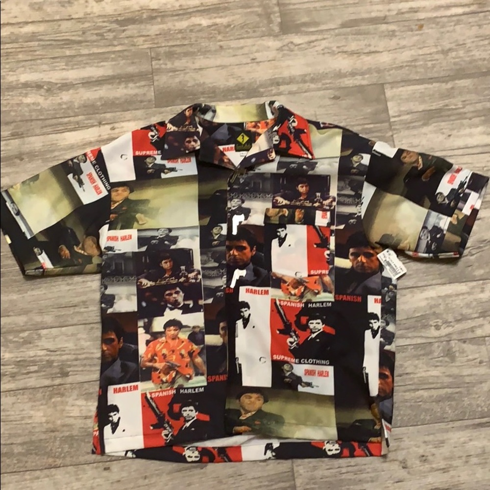 Supreme Spanish Harlem Button up Shirt Mens Large